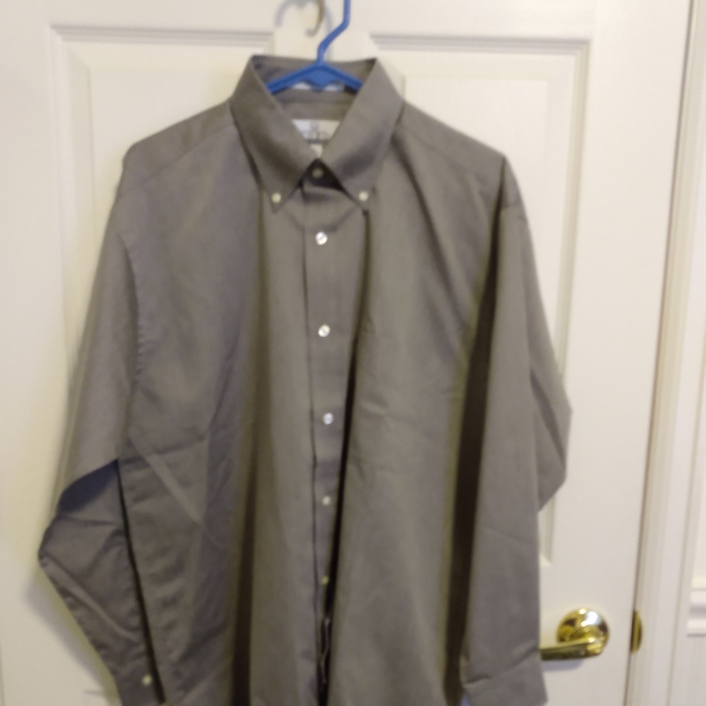 Men's Grey Dress Shirt